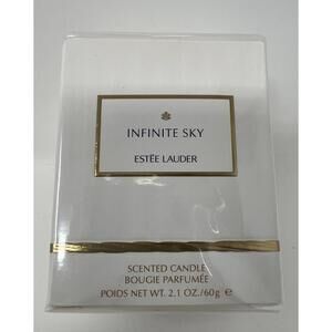 Estée Lauder Candle INFINITE SKY New, Sealed 2.1 oz/60g Amber Spice Vanilla D15